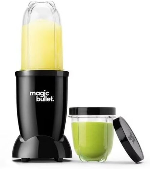 Magic Bullet Personal Blender Set - 7 Pieces for Quick and Easy Meal Prep | Compact Design