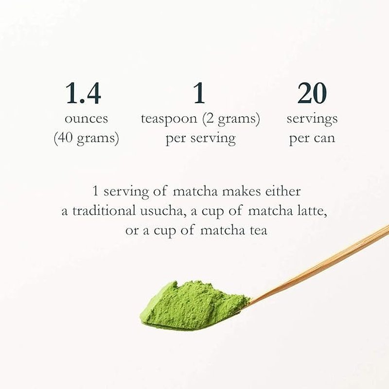 Naoki Matcha Barista Pro Blend Ceremonial Grade Matcha - Authentic Japanese First Harvest Ceremonial Grade Matcha Green Tea Powder from Japan (40g / 1.4oz)