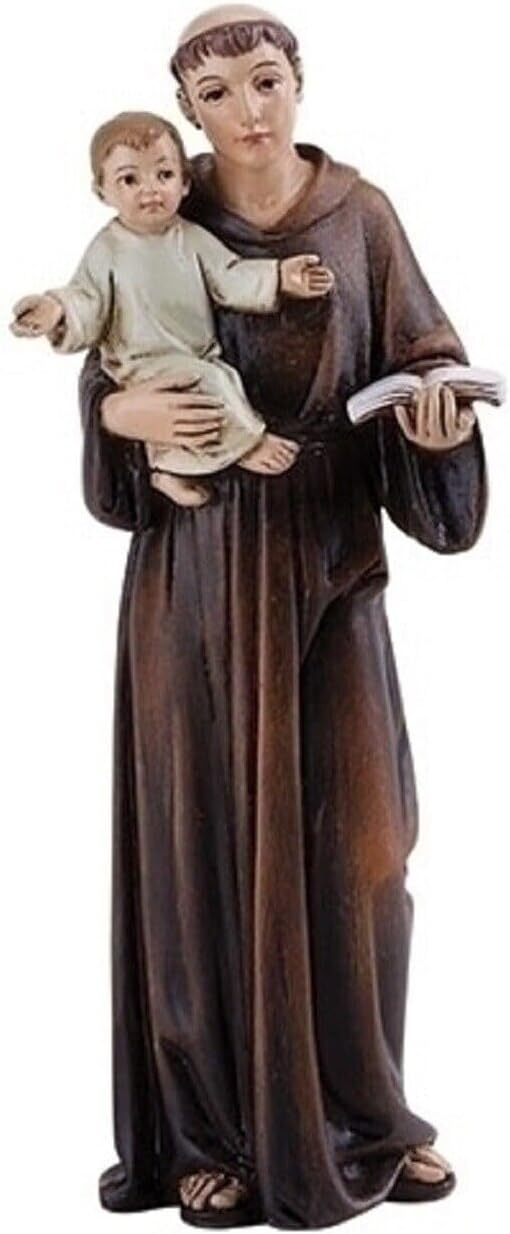 Saint Joseph's Studio St. Anthony Statue - Beautiful Catholic Confirmation Decor | 12-Inch