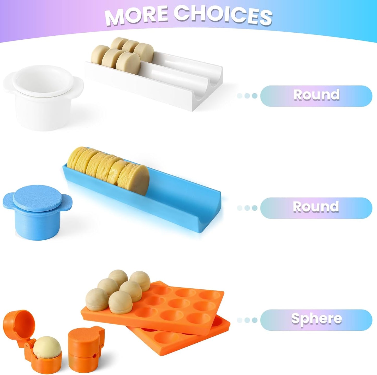 MITCHENIFY Cake Pop Mold Set - Round Sphere Press with Tray & Cutter for Home Baking | Perfect for Parties & Weddings