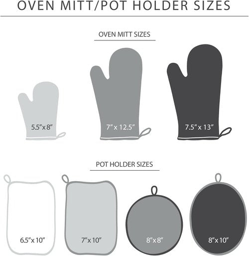 KitchenAid Ribbed Soft Silicone Oven Mitts - 2-Pack Set, 7.5"x13", Stylish Dried Rose Color