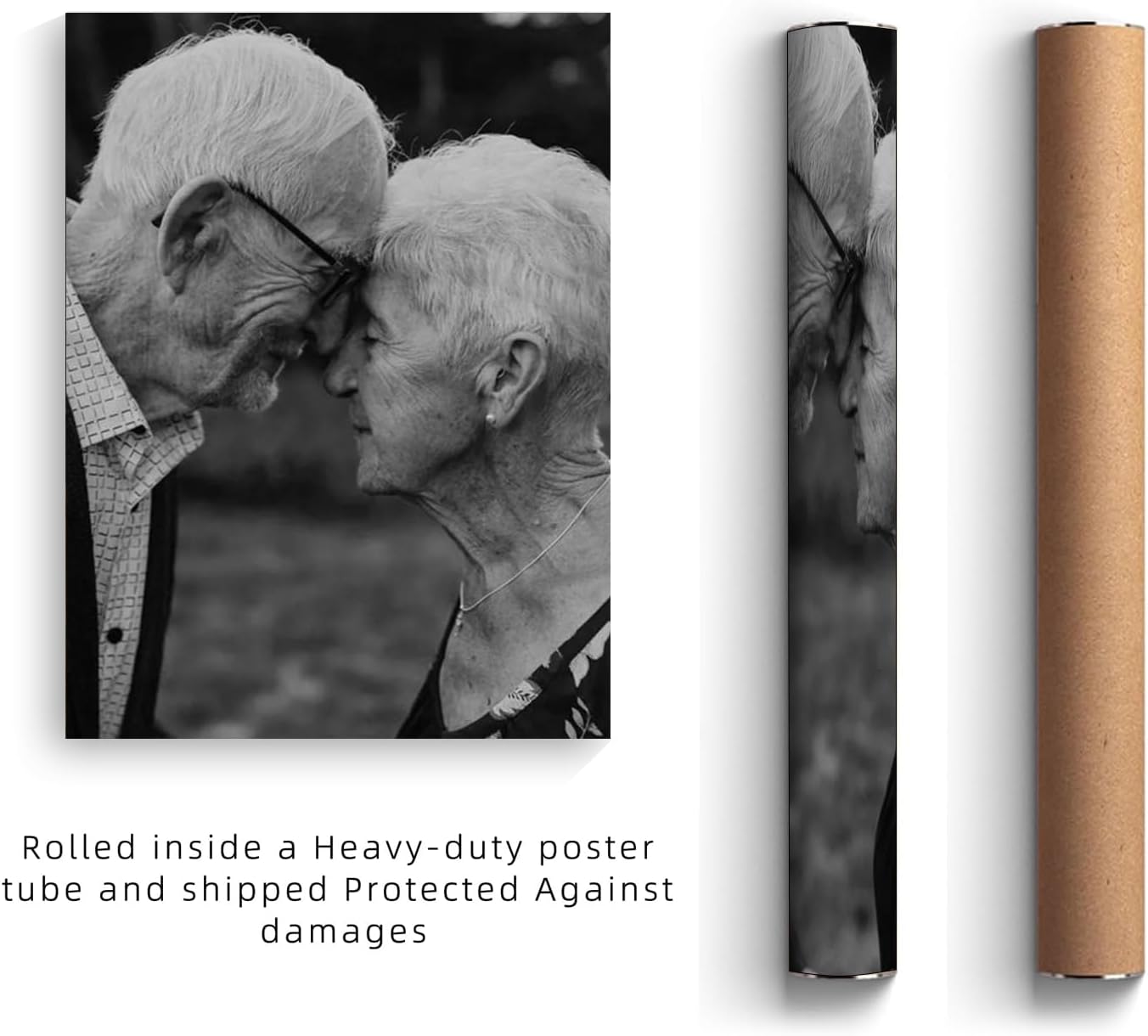 ZXDZSM Custom Canvas Prints - Personalized Photo Wall Art | Unframed 40" x 60" Size