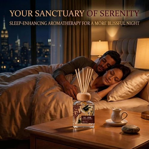 Luxury Hotel Scent Reed Diffuser - No.1898 Collection | 100ml Long-Lasting Aroma for Home & Office