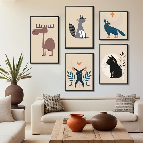 LaVie Home 15x22 Picture Frame - Classic Black Frame with HD Plexiglass for Vertical/Horizontal Display