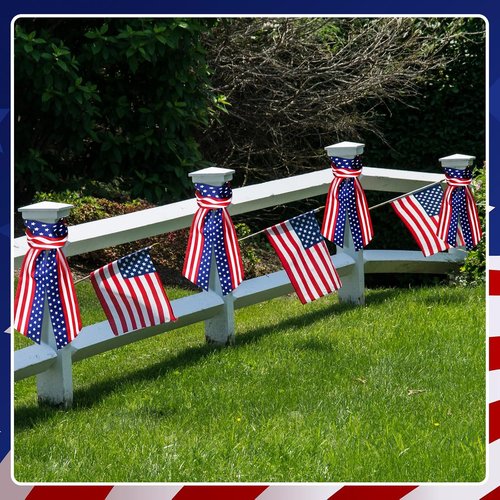 FuWeave Easter Wreath Sash Set - 4 Pcs Satin Spring Decor with Embroidered Monogram | Indoor/Outdoor Use