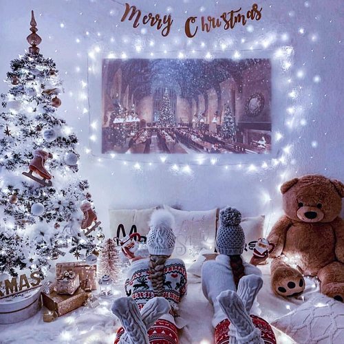 JMEXSUSS 66ft 200 LED White Christmas Lights - Connectable Twinkle String Lights for Indoor/Outdoor Decor