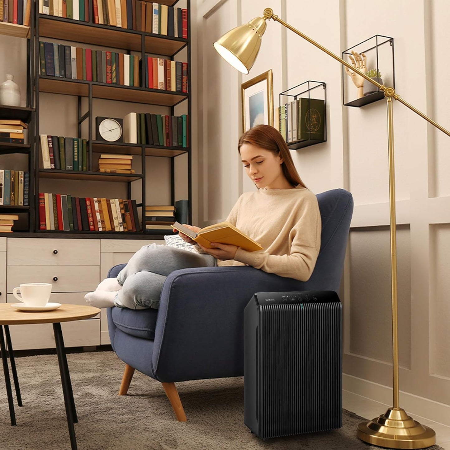WINIX 5510 Air Purifier - True HEPA Filtration & High Deodorization for Large Rooms Up to 1881 Ftยฒ
