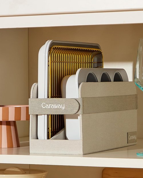 Caraway Mini Bakeware Set - Non-Stick, Non-Toxic Ceramic Coating - Compact Pans for Small Kitchens - Sage