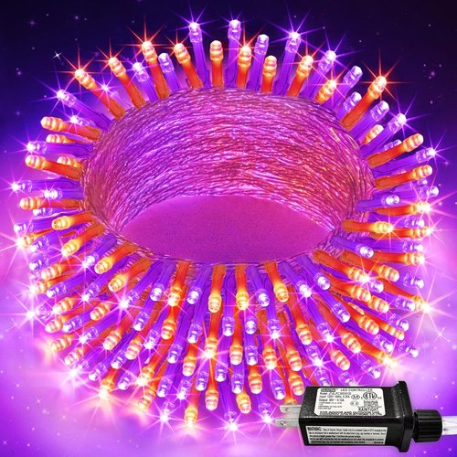 JMEXSUSS 200LED Clear Wire String Lights - Perfect for Indoor and Outdoor Decor