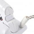 Skiennix Portable Handheld Steam Travel Iron - Compact & Foldable with Temperature Control | White