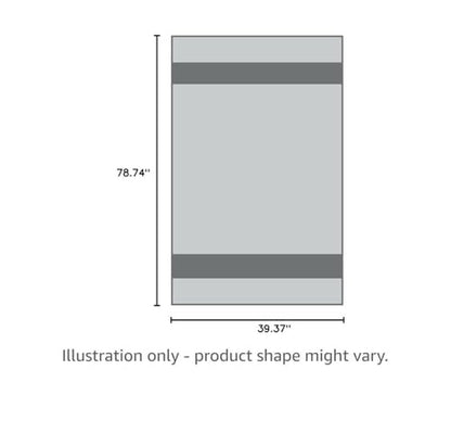YTYC Towels, 39x78 Inch Oversized Bath Sheets for Adults Luxury Extra Large Bath Towels Sets of 6 Super Soft Shower Towels for Bathroom Microfiber 80% Polyester(Charcoal Grey,6 Piece)