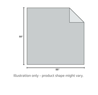 Bedsure Queen Duvet Inserts - Lightweight Duvet Insert for All Season, Ultra Soft Down Alternative Comforter with Corner Tabs, Wavy Stitching, Machine Washable White,88x88 Inches