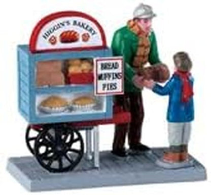 Lemax Delivery Bread Cart - Charming Bakery Display | Perfect for Holiday Decor