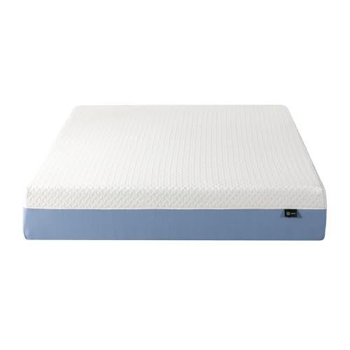 Zinus 10 Inch Queen Cooling Essential Memory Foam Mattress [NewVersion], Fiberglass Free, Medium Feel, Breathable Cooling Layers, Certified Safe Materials