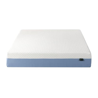 Zinus 10 Inch Queen Cooling Essential Memory Foam Mattress [NewVersion], Fiberglass Free, Medium Feel, Breathable Cooling Layers, Certified Safe Materials