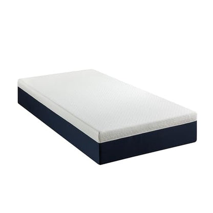 ZINUS 12 Inch Twin Cooling Comfort Hybrid Mattress [New Version], Fiberglass Free, Medium Firm Feel, Motion Isolation, Certified Safe Foams & Fabric