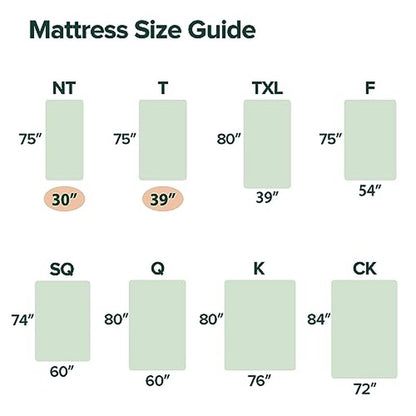 Zinus 6 Inch Foam and Spring Hybrid Mattress [New Version], Twin, Medium Firmness, Durable Support, Certified Safe Foams & Fabric, Mattress in A Box, White