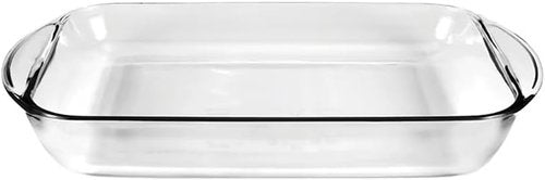 Glass 9" x 13" Baking Dish - Durable 3 Quart Oven Safe Cookware for Perfect Baking