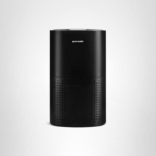 PuroAir 240 HEPA Air Purifier for Home Large Rooms - Covers Up To 1,000 Sq Ft - Filters Up To 99.9% of Pollutants, Smoke, Pollen, Dust - Quiet HEPA Air Filter - Air Purifiers for Bedroom