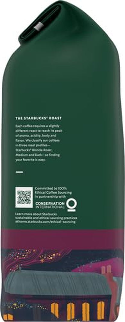 Starbucks Ground Coffee, Dark Roast Hot or Iced Coffee, French Roast, 28 oz (Pack of 2)