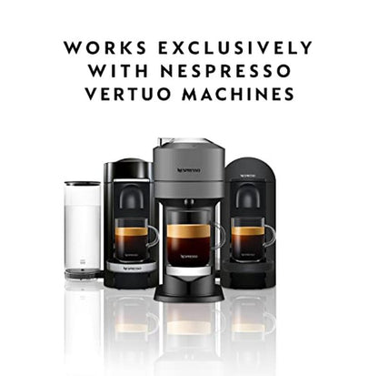 Nespresso Capsules Vertuo, Fortado Decaffeinato, Gran Lungo, 30-Count Coffee Pods, Brews 5.0 oz.
