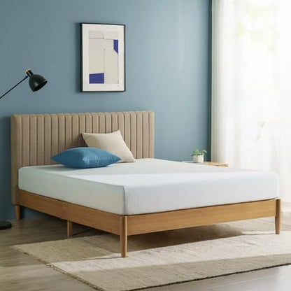 Zinus 6 Inch Green Tea Cooling Memory Foam Mattress [New Version], Full, Fiberglass Free, Medium Firmness, Cooling Gel Foam, Certified Safe Foams & Fabric, Mattress in A Box