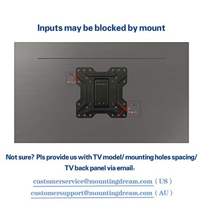 Mounting Dream Ultra Slim Full Motion TV Wall Mount, Low Profile Articulating TV Mount for 26 to 75 Inch TVs - Smooth Extension, Swivel, Tilt, Fits 16" Studs, Max VESA 400x400mm, Holds 88lbs