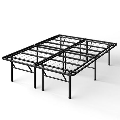 Zinus 16 Inch SmartBase Deluxe Mattress Foundation/ 2 Extra Inches high for Under-Bed Storage/Platform Bed Frame/Box Spring Replacement/Strong/Sturdy/Quiet Noise-Free, Cal King