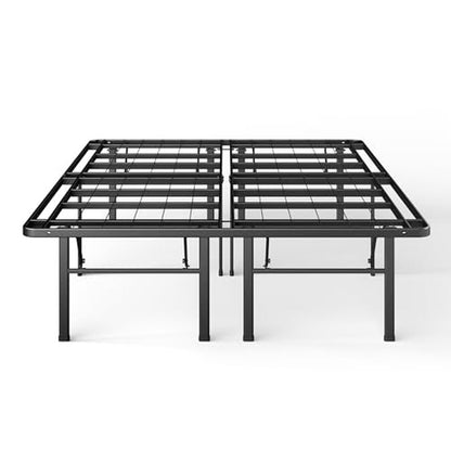 Zinus 16 Inch SmartBase Deluxe Mattress Foundation/ 2 Extra Inches high for Under-Bed Storage/Platform Bed Frame/Box Spring Replacement/Strong/Sturdy/Quiet Noise-Free, Cal King