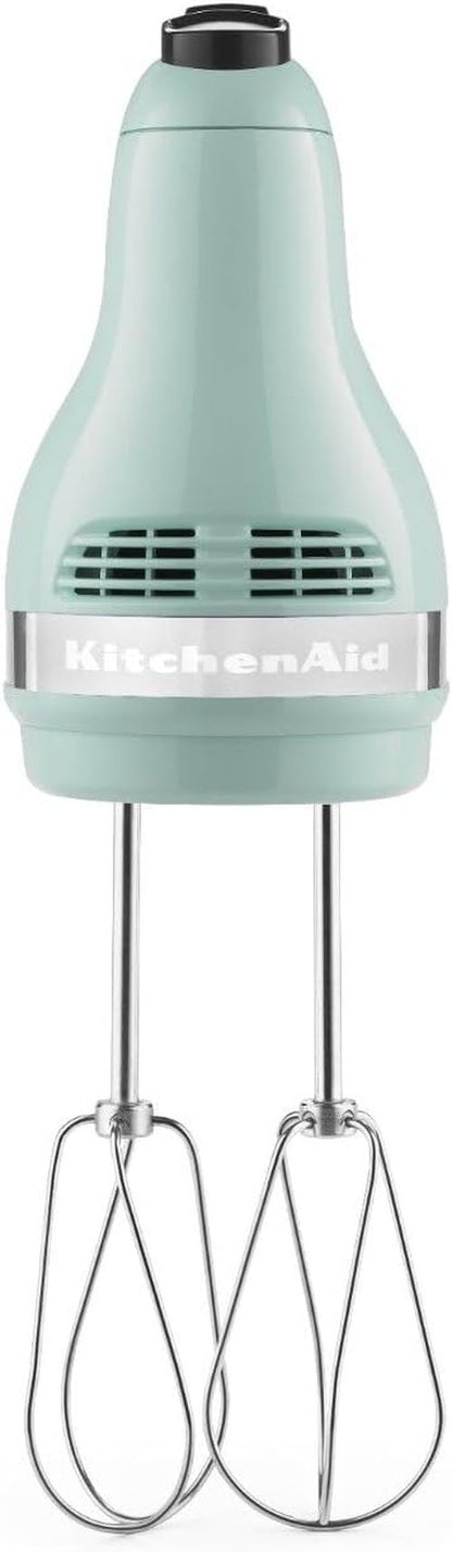 KitchenAid 5 Ultra Power Speed Hand Mixer - Ice Blue | Pack of 2 for Effortless Mixing