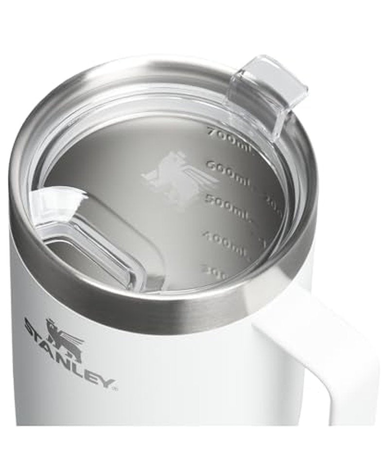 STANLEY The Everyday Suburban Mug | 24 oz | Drink Through Lid | Cup for Coffee, Tea and Drinks | Insulated Stainless Steel Coffee Mug | BPA-Free | Frost