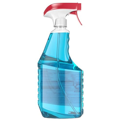 Windex Glass and Window Cleaner Spray Bottle, Packaging Designed to Prevent Leakage and Breaking, Surface Cleaning Spray, Original Blue Scent, 23 Fl Oz (Pack of 2)
