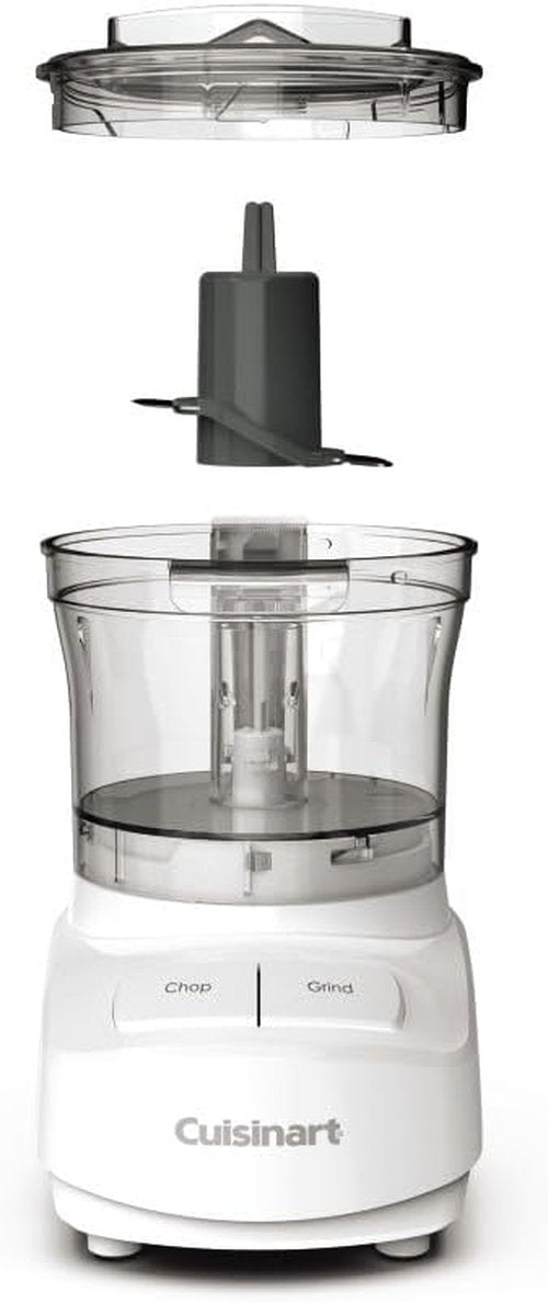 Cuisinart 3-Cup Mini Chopper - Compact Kitchen Appliance in White | Efficient Food Prep