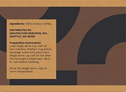 Amazon Brand - Solimo Light Roast Coffee Pods, Breakfast Blend, Compatible with Keurig 2.0 K-Cup Brewers, 100 Count