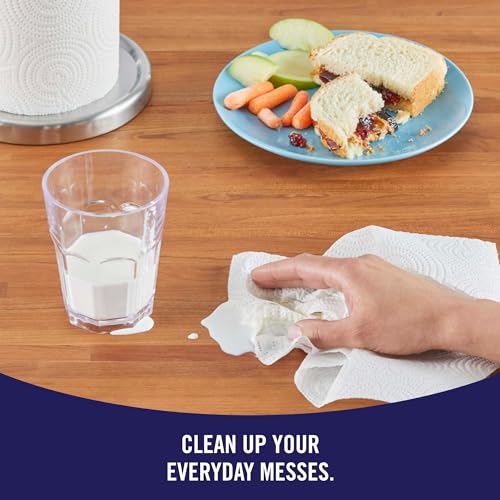 Sparkle Pick-A-Size Paper Towels, 8 Double Rolls = 16 Regular Rolls, Everyday Value Paper Towel With Full And Half Sheets