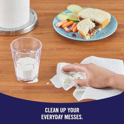 Sparkle Pick-A-Size Paper Towels, 8 Double Rolls = 16 Regular Rolls, Everyday Value Paper Towel With Full And Half Sheets