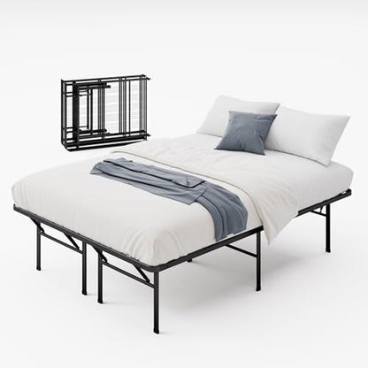 Zinus 16 Inch SmartBase Deluxe Mattress Foundation/ 2 Extra Inches high for Under-Bed Storage/Platform Bed Frame/Box Spring Replacement/Strong/Sturdy/Quiet Noise-Free, Cal King