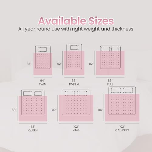 Utopia Bedding Comforter Duvet Insert, Quilted Comforter with Corner Tabs, Box Stitched Down Alternative Comforters Twin XL Size (White)