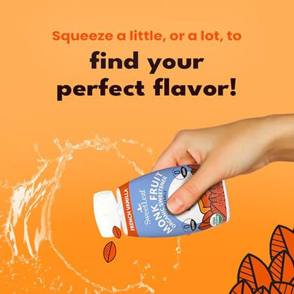 SweetLeaf Caramel Liquid Monk Fruit - Monk Fruit Liquid Sweetener Drops, Organic Monk Fruit Extract, Zero Calorie Sweetener, Sugar Free, Keto Friendly, Erythritol Free - 1.7 Fl Oz