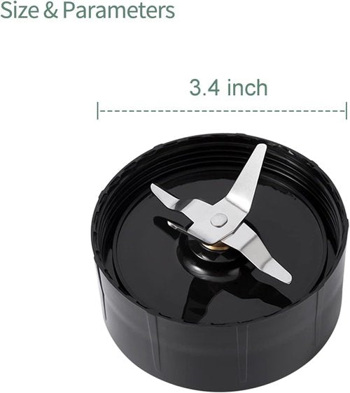 Magic Bullet Cross Blade Blender Replacement Parts - Pack of 2 for 250-Watt MB1101 Series Juicer & Mixer