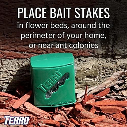 Terro T1812 Outdoor Ant Baits - Effective Liquid Formula | 6 Pack for Long-Lasting Control