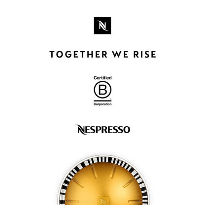 Nespresso Capsules Vertuo, Fortado Gran Lungo Americano, Dark Roast Espresso Coffee, 30 Count Coffee Pods, Brews 5.0oz.