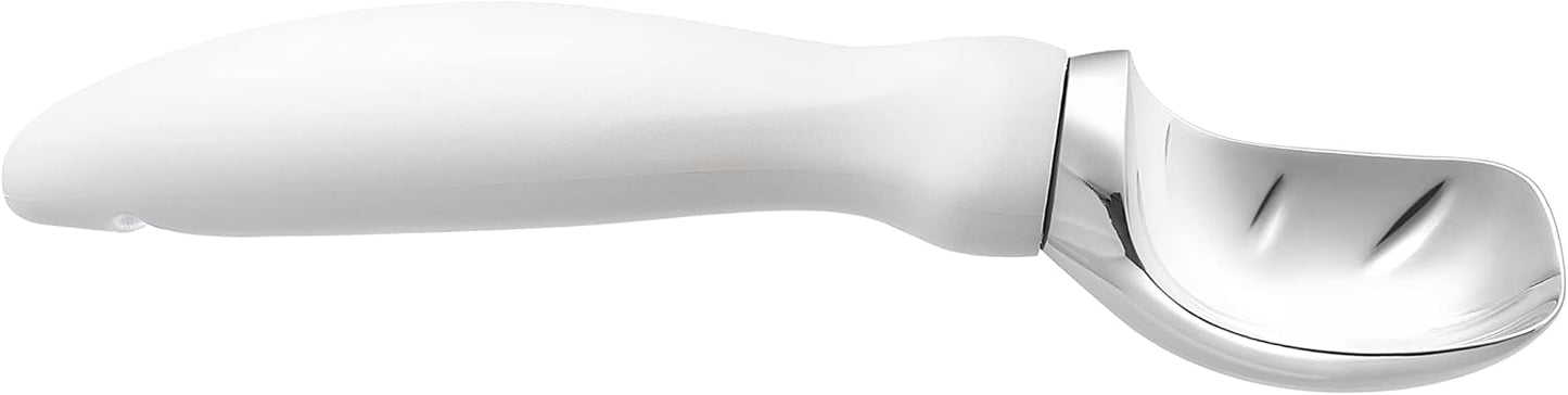 Spring Chef Ice Cream Scoop - Heavy Duty Metal Scooper with Comfortable Handle | Dishwasher Safe for Gelato, Sorbet, Sundae