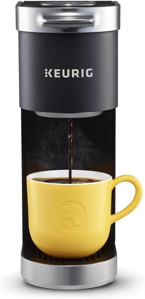 Keurig K-Mini Plus Coffee Maker - Single Serve K-Cup Pod Brewer | 6 to 12oz Brew Size, Stores 9 Pods
