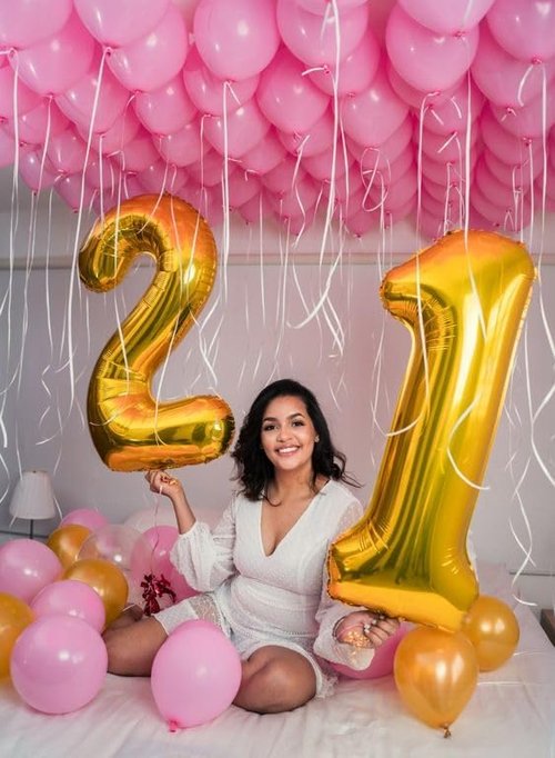 Gold Number Balloons 40 Inch - Big One Balloon for 1st Birthday | Perfect for Celebrations & Graduations