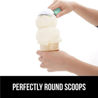 GORILLA GRIP Ice Cream Scoop - BPA-Free Heavy Duty Design with Ergonomic Handle for Perfect Scoops - Mint