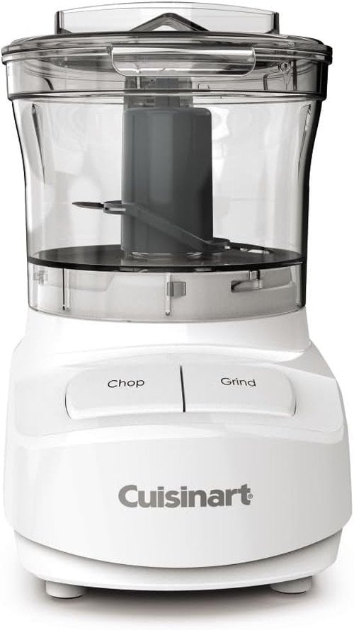 Cuisinart 3-Cup Mini Chopper - Compact Kitchen Appliance in White | Efficient Food Prep