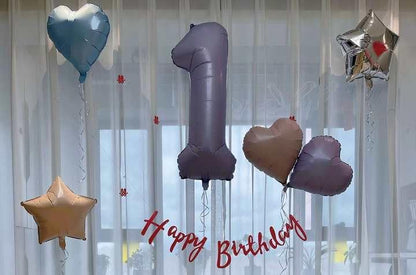 Number 7 Balloon by Lilac - 40 Inch Giant Foil Balloon for 7th Birthday Party Decorations