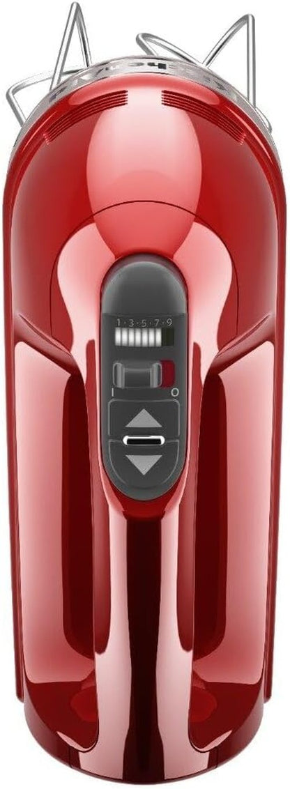 KitchenAid 9-Speed Hand Mixer - Versatile Mixing Power for Baking | Compact & Lightweight Design