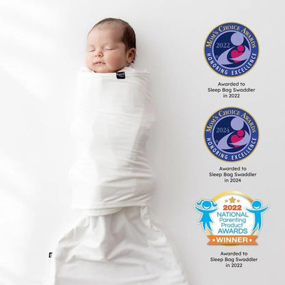 KYTE BABY Unisex Rayon Made from Bamboo Sleep Bag Swaddler for Babies, 1.0 Tog (Fog)